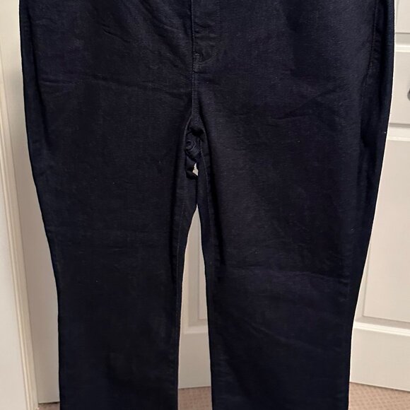 NYDJ Dark Wash Barbara Bootcut 16W Plus Size - Picture 3 of 5